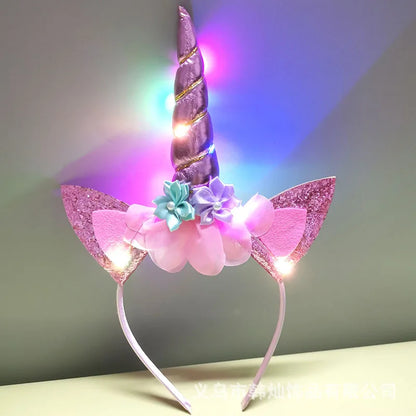 Lights Unicorn Headband