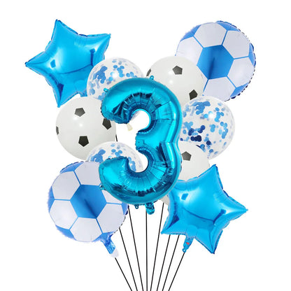 1 Set Helium Football Balloons  Decorations 32Inch