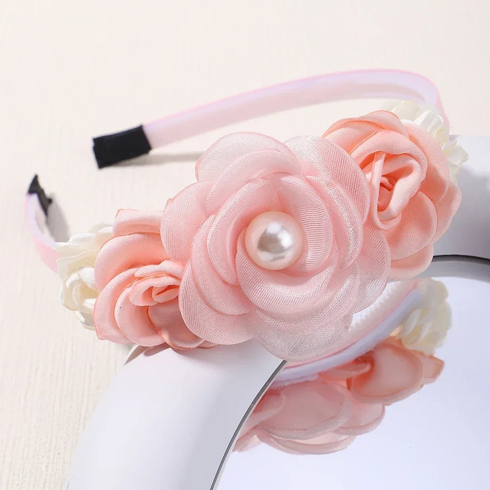 Handmade Flower Hair Hoop