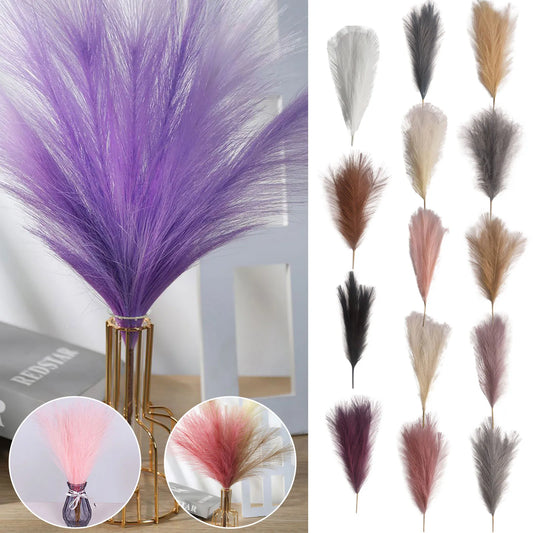 Pampas grass Vase decor  6PC