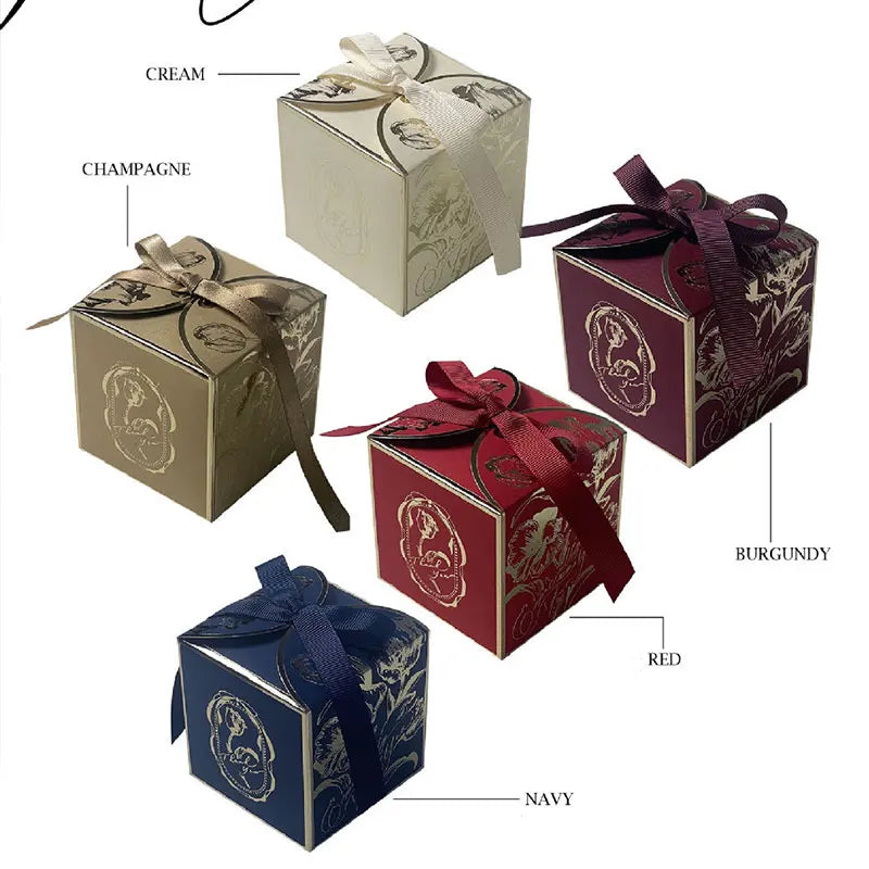Luxury french candy box 10-400pcs/lot