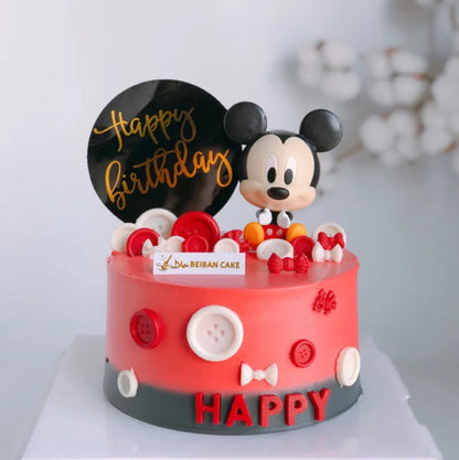 Minnie mouse cake decoration