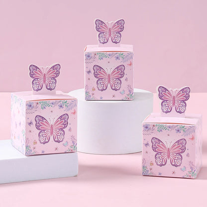 Candy gift box Butterfly for Baby Shower decorations  12/24pcs
