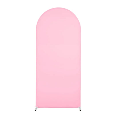 Double sided arch backdrop cover sage