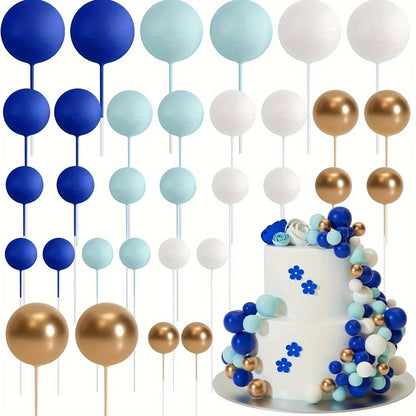 20Pcs Gold & Silver ball decoration