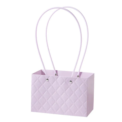 Flower tote bag portable
