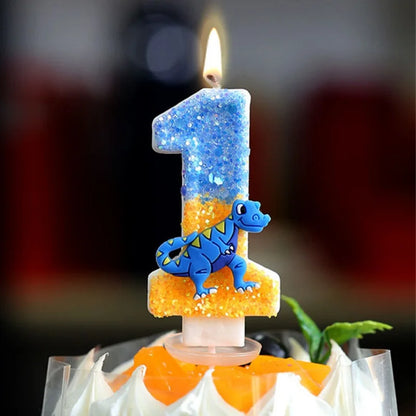 Dinosaur candles