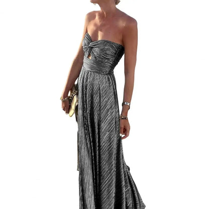 Silvia Strapless Knot Dress