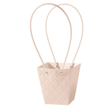Flower tote bag portable