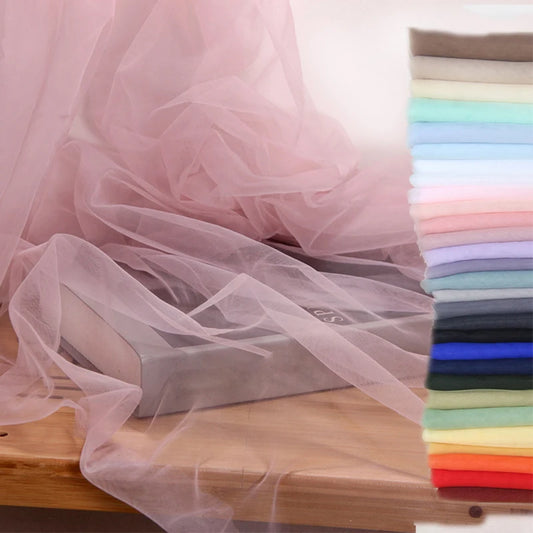Light gauze fog mesh fabric for background