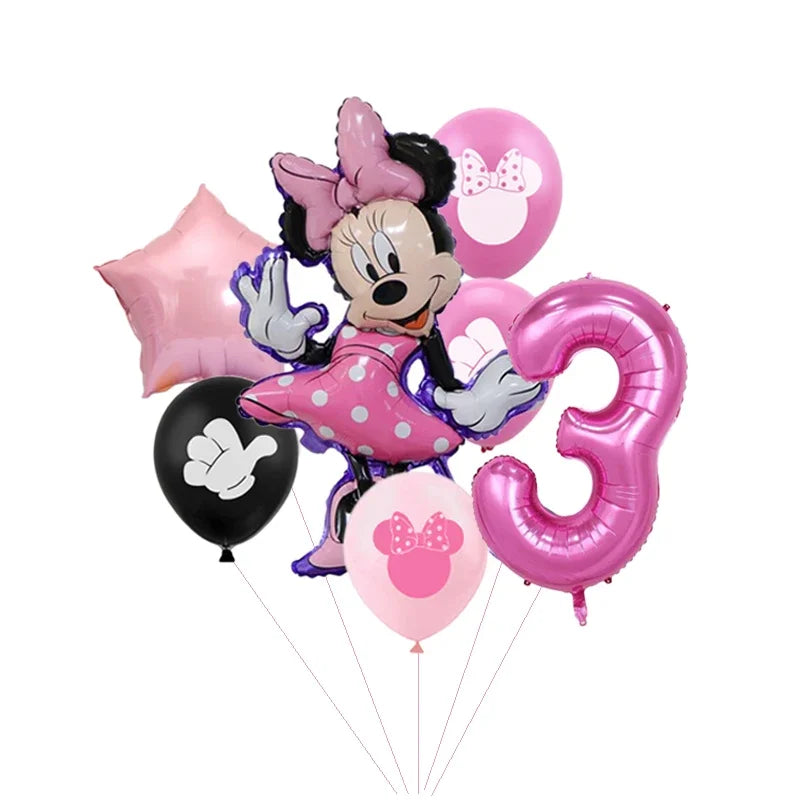 Mickey Mouse Balloon  set 7 Pcs