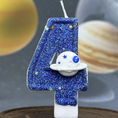 Space Astronaut candle