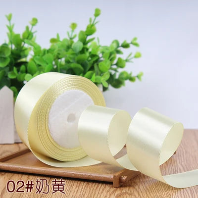 Wide Satin ribbon 22meter/roll 10mm