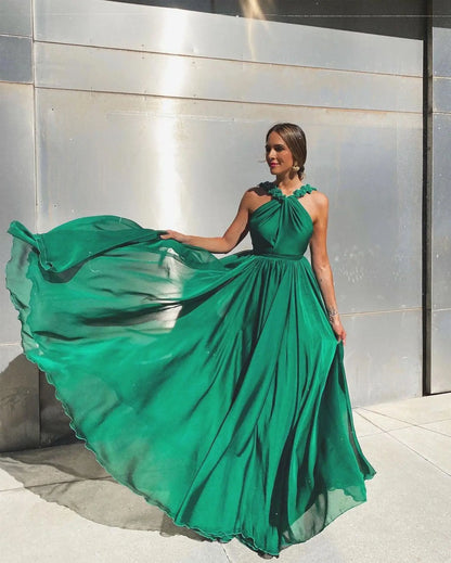Violet Evening Dress