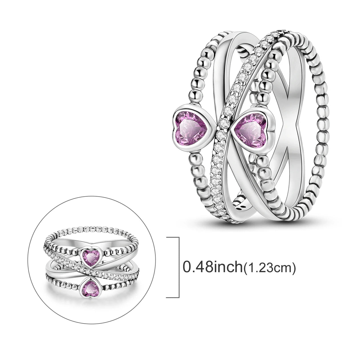 Zircon Rings