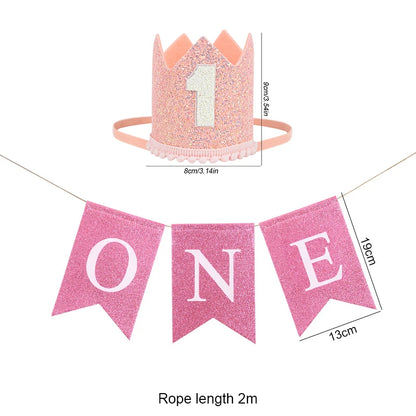 One Year Pink crown 1st