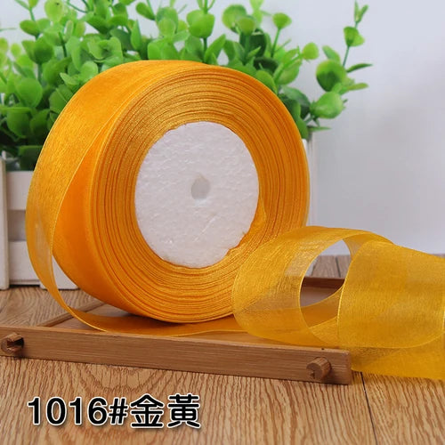 Organza ribbon 50 yards/Roll