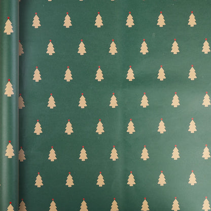 10/1PCS Christmas Kraft Wrap