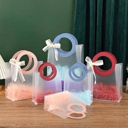 10 st PVC-presentpåsar med handtag