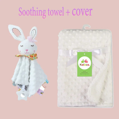 Personalized name baby blankets , stroller , sleeping dolls
