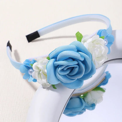 Handmade Flower Hair Hoop