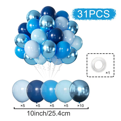 Balloons Pearl Latex 31/36/37/51/101Pcs