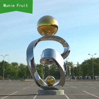 Stainless steel ball golden mirror surface dia 19-300mm 304