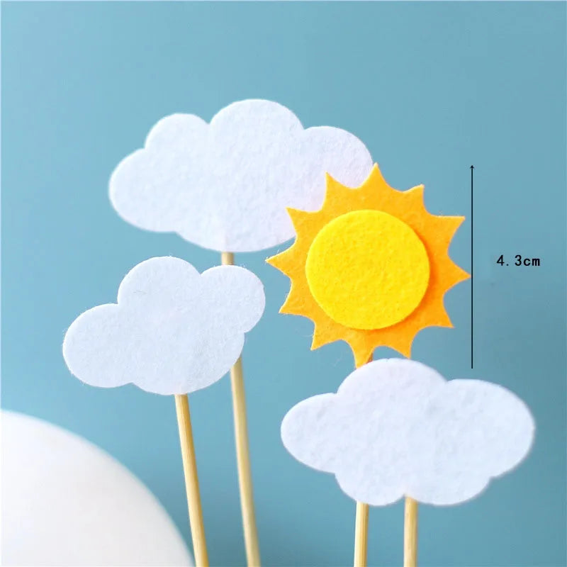 Farm animal party cake decoration 1pcs