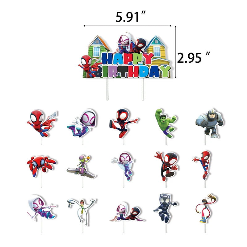 SpiderMan Theme  Decoration