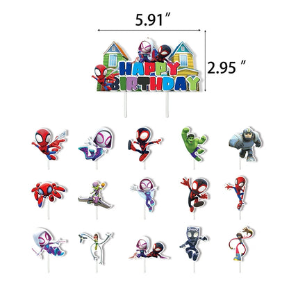 SpiderMan Theme  Decoration