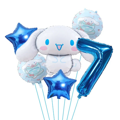 Sanrio Balloon 32 inch   6pcs