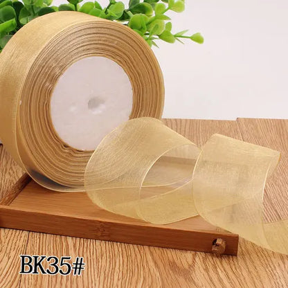 Organza ribbon 50 yards/Roll