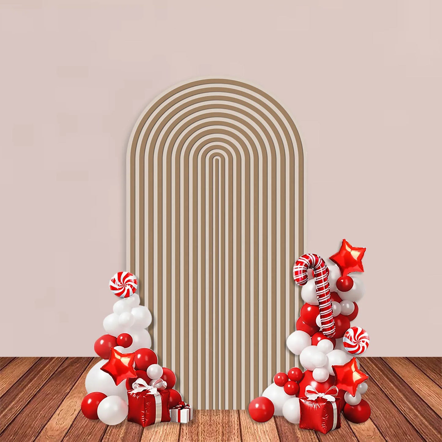 Arch backdrop cover fabric