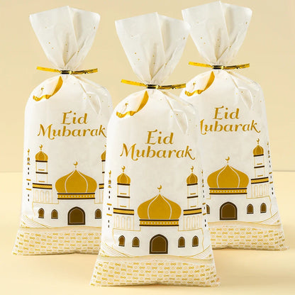 Eid Mubarak Candy Bags 10/25/50pcs