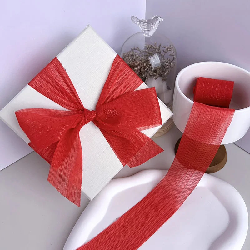 Chiffon  silk ribbon