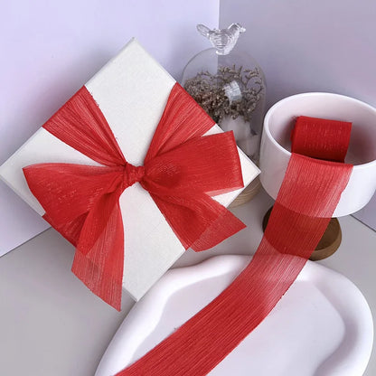Chiffon  silk ribbon