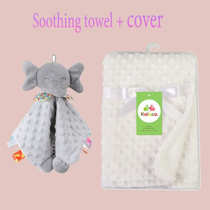 Personalized name baby blankets , stroller , sleeping dolls