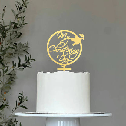 Baptism , First Communion cake decorations
