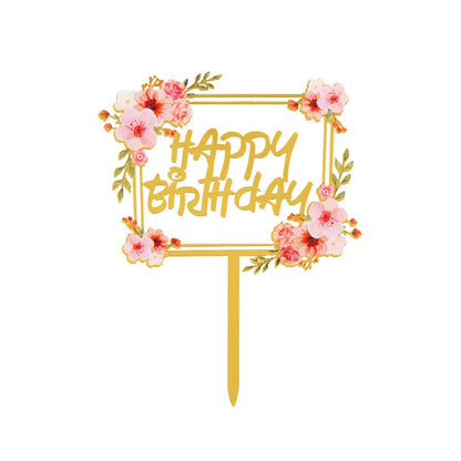 New 3D Color Printing Cake Topper