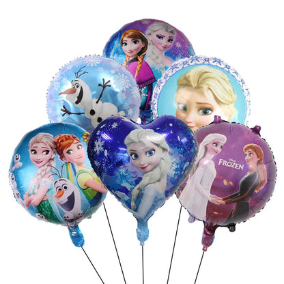 Elsa & Anna and Olaf  18inch / 6pcs