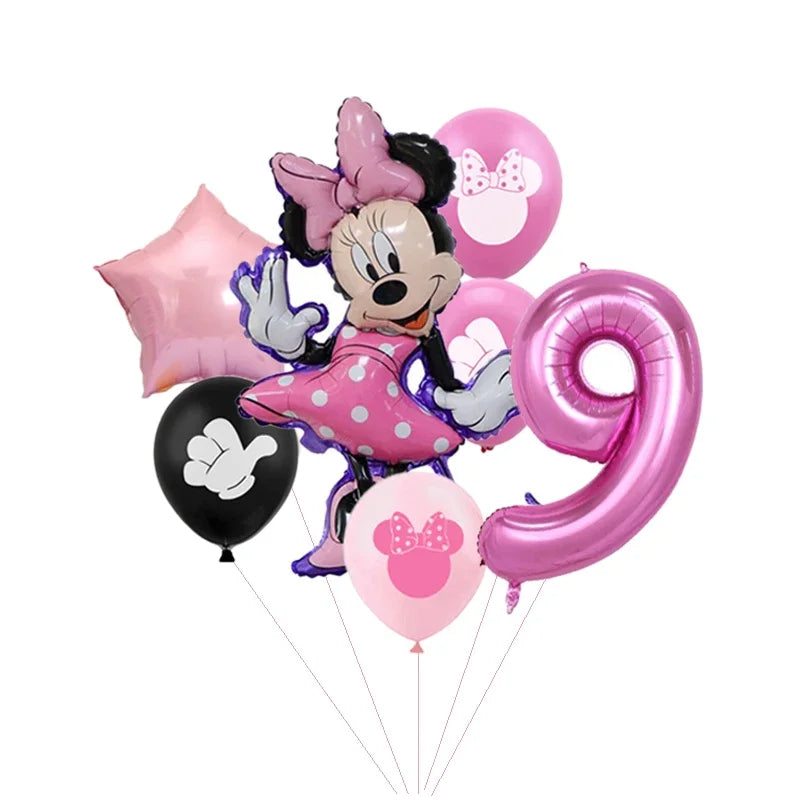 Mickey Mouse Balloon  set 7 Pcs