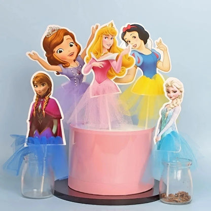 Princess Party Tableware Set – Plates, Cups & Napkins