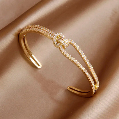 Sabina zircon & crystal bangles & bracele