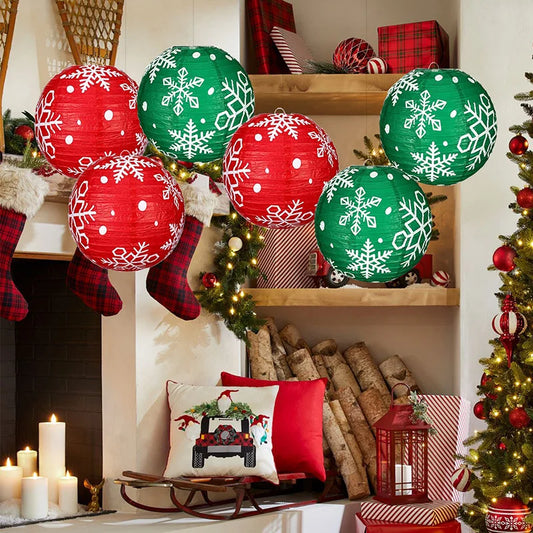 Christmas Party Paper Lanterns