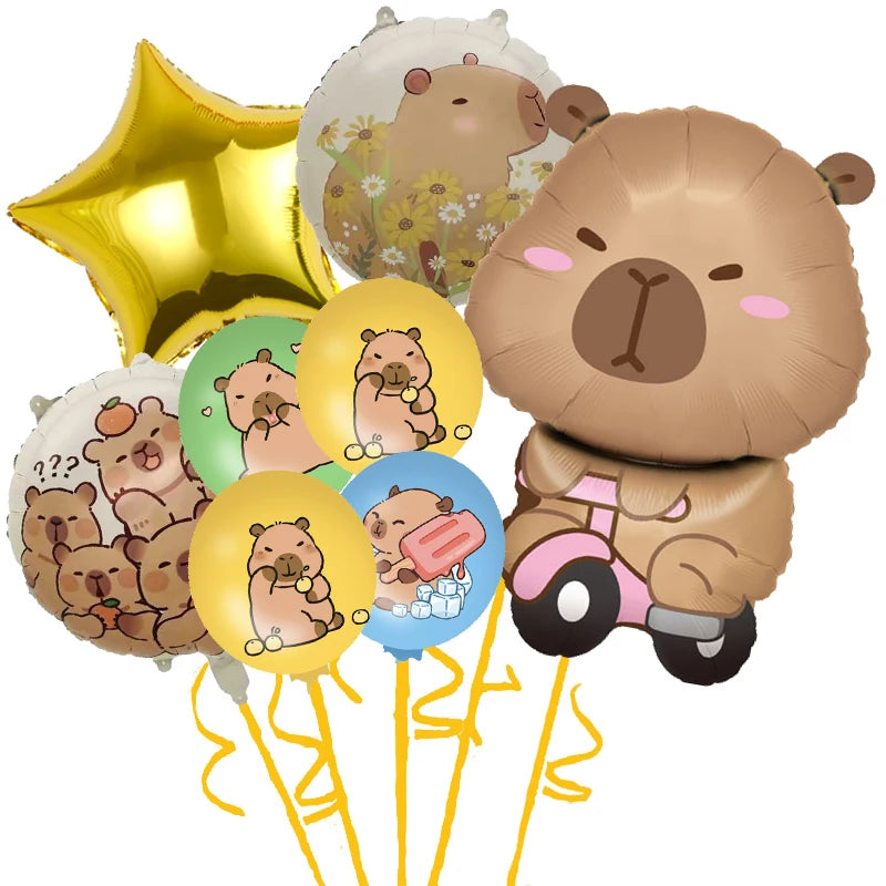 Capybara theme balloon