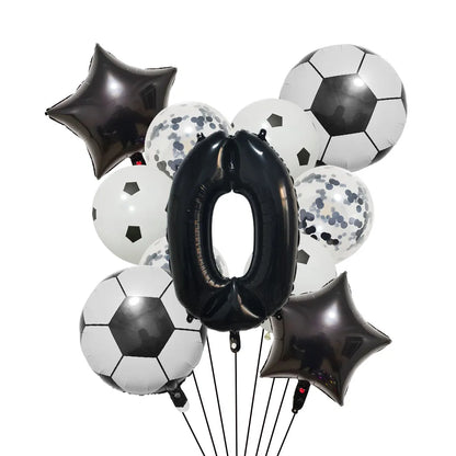 1 Set Helium Football Balloons  Decorations 32Inch