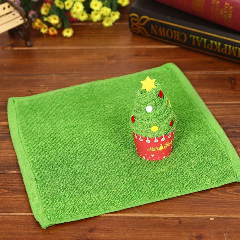 Christmas Santa Hand Towel