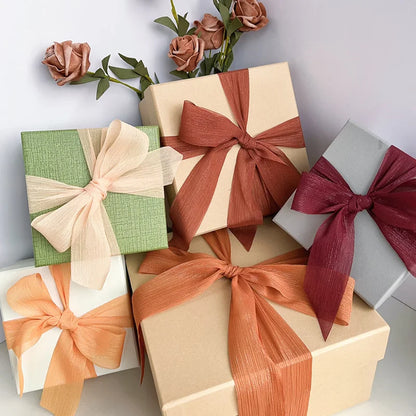 Chiffon  silk ribbon