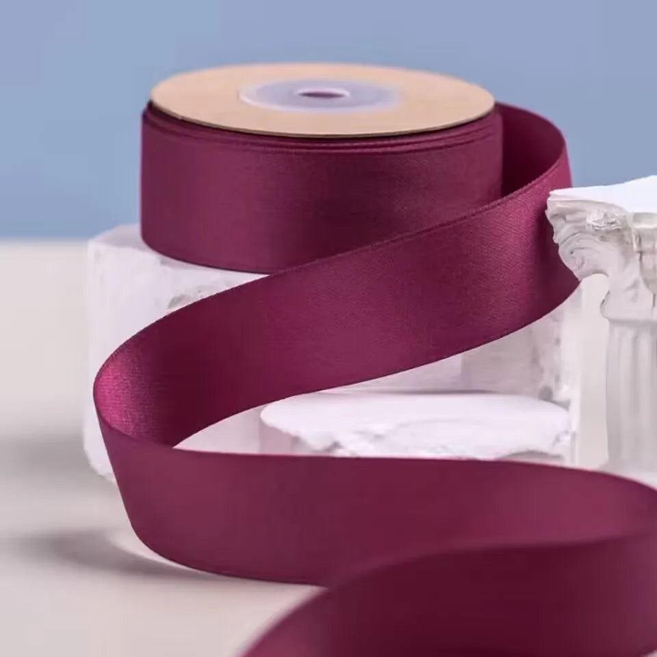 Single color Polyester/Cotton terylene  crafts Ribbons 10 Yards10 16 25MM/38MM Matte