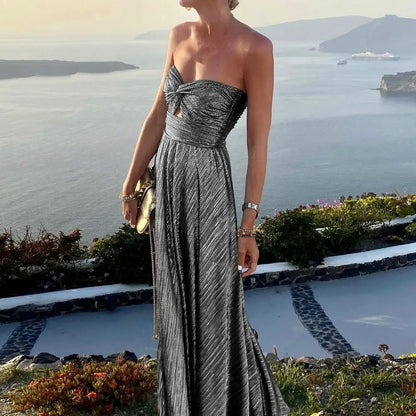 Silvia Strapless Knot Dress